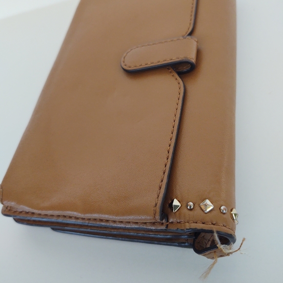 Michael Kors Studded Leather Hand Bag - Picture 2 of 6